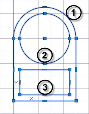 Arbitrary cross section